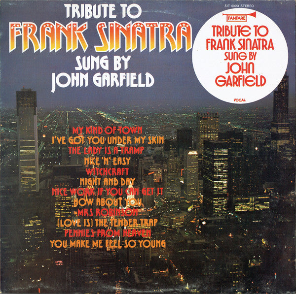 John Garfield (3) : Tribute To Frank Sinatra (LP)