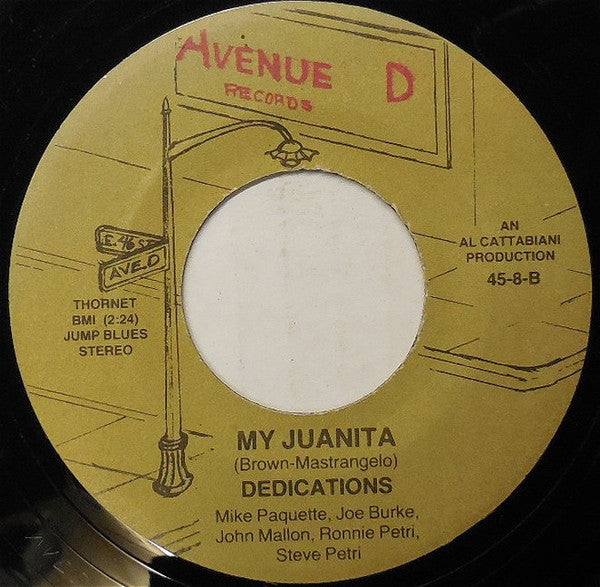 The Dedications (2) : Why Don't You Write Me (7")