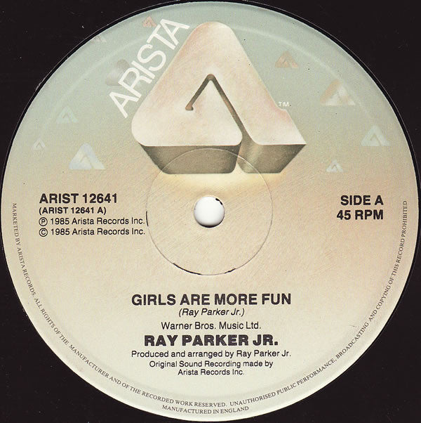 Ray Parker Jr. : Girls Are More Fun (12")