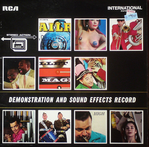 No Artist : Stereophonic Demonstration And Sound Effects (LP, RE)