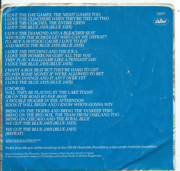 Home Run : We Got The Blue Jays (7")