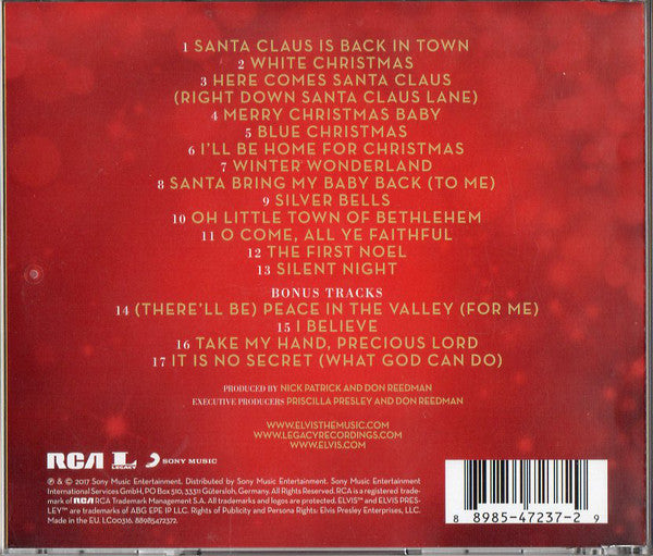 Elvis* With The Royal Philharmonic Orchestra : Christmas With Elvis And The Royal Philharmonic Orchestra (CD, Album, Dlx)