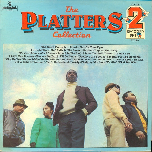 The Platters : The Platters Collection (2xLP, Comp, Gat)