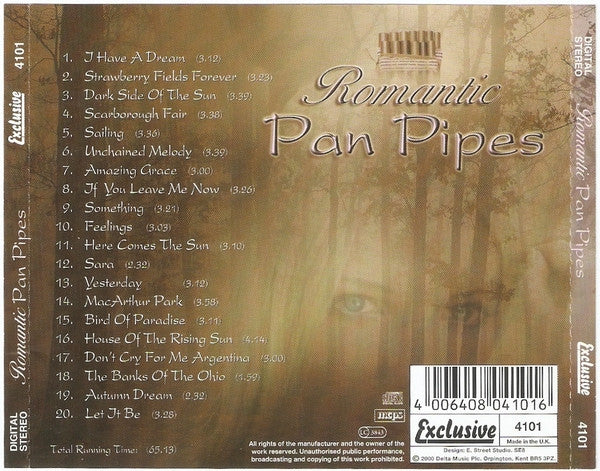 G.S.O. & Dinu Radu : Romantic Pan Pipes (CD, Album)