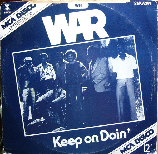 War : Youngblood (Livin' In The Streets) (12", Single, Ltd)