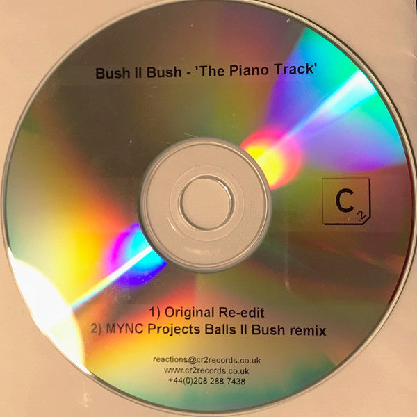 Bush II Bush : The Piano Track (CDr, Single, Promo)
