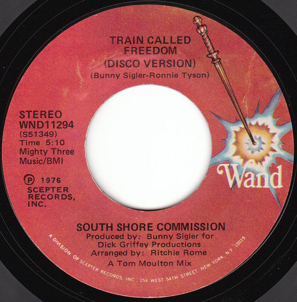 South Shore Commission : Train Called Freedom (7", Styrene)
