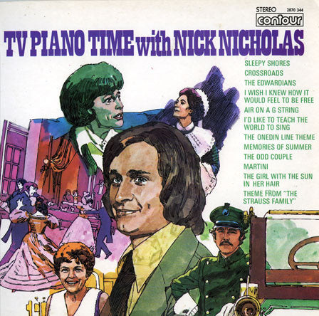 Nick Nicholas : TV Piano Time With Nick Nicholas (LP)