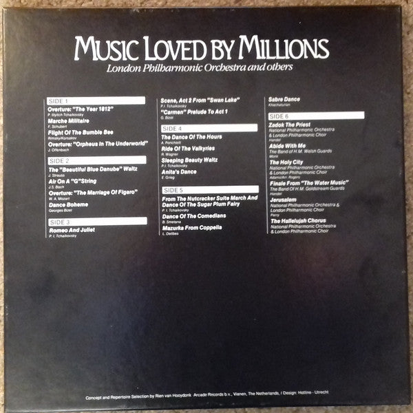 Various : Music Loved By Millions (3xLP + Box, Comp)