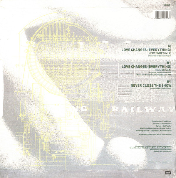 Climie Fisher : Love Changes (Everything) (12", Single, Bla)