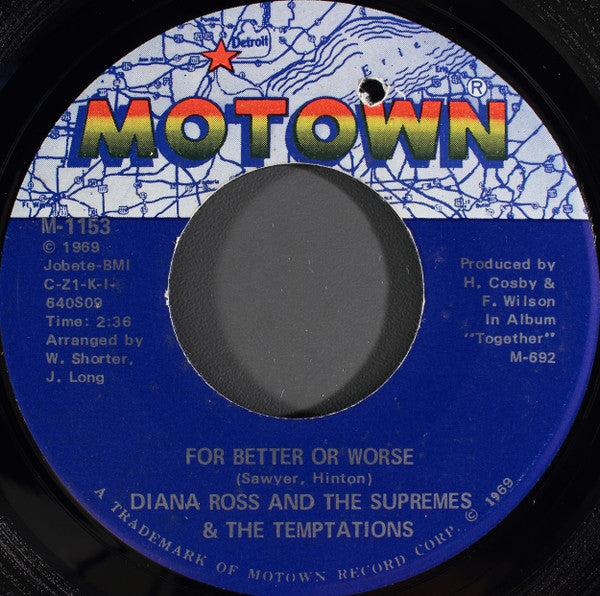The Supremes And The Temptations : The Weight (7", Single, Ame)