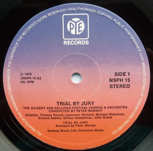Gilbert & Sullivan : Trial By Jury / Cox And Box (LP, Gat)
