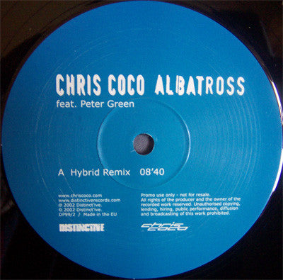Chris Coco : Albatross (12", Promo)