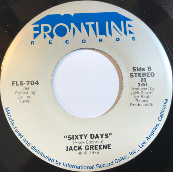 Jack Greene : Yours For The Taking (7", Single)