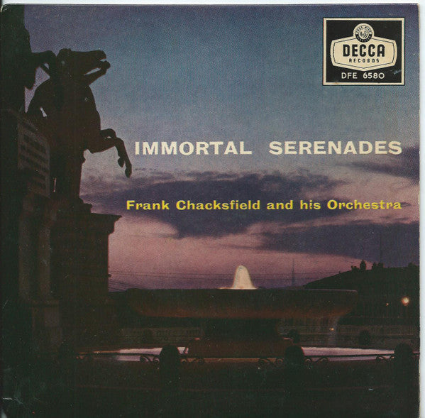 Frank Chacksfield & His Orchestra : Immortal Serenades (7", EP, Mono)