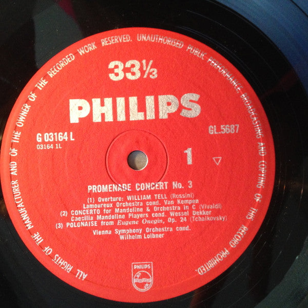 Various : Promenade Concert No. 3  (LP, Comp)