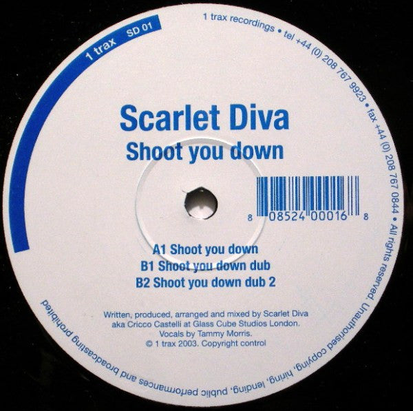 Scarlet Diva : Shoot You Down (12")