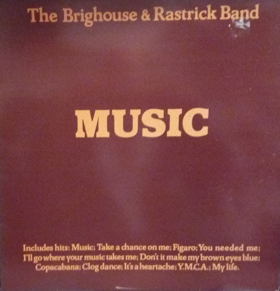 The Brighouse And Rastrick Brass Band : Music (LP, Album)