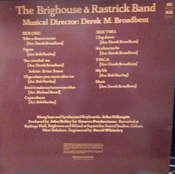 The Brighouse And Rastrick Brass Band : Music (LP, Album)