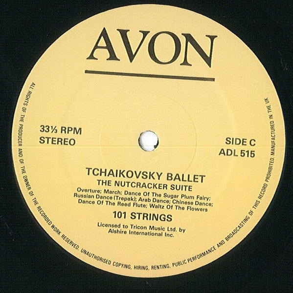 Pyotr Ilyich Tchaikovsky - 101 Strings : Ballet Music (2xLP, Album, Mono)