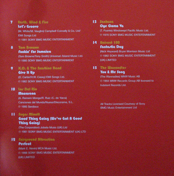 Various : The Barbecue Party Album (2xCD, Comp)