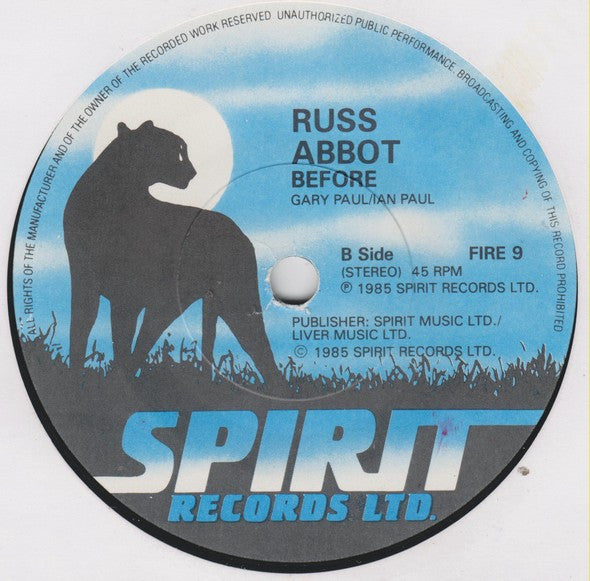 Russ Abbot : Let's Go To The Disco (7", Single)
