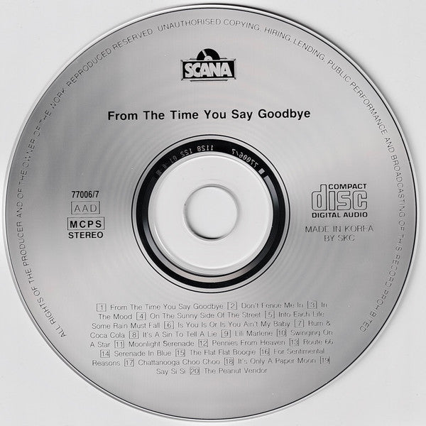 Various : From The Time You Said Goodbye, Hits Of The Fourties (CD, Comp)