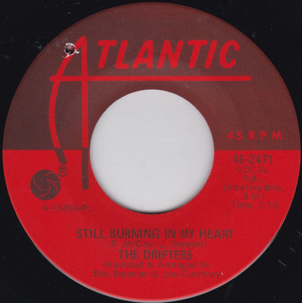 The Drifters : Still Burning In My Heart / I Need You Now (7", Single, PL)