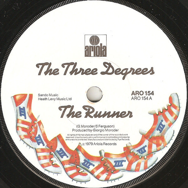 The Three Degrees : The Runner (7", Single, Sol)