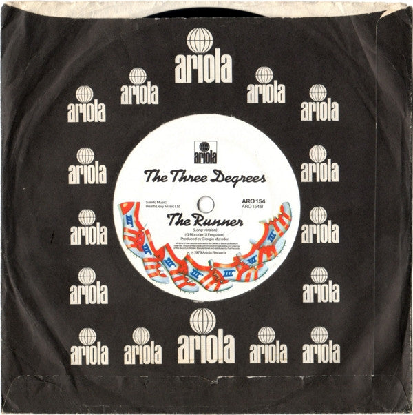 The Three Degrees : The Runner (7", Single, Sol)