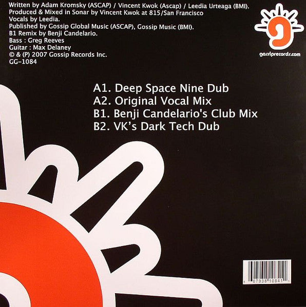 Vincent Kwok & Leedia : Share With Me (12")