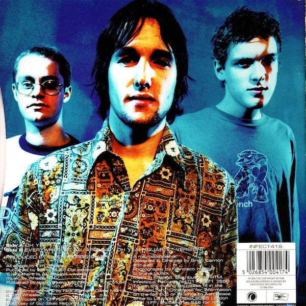 Ash : Oh Yeah (7", Single, Ltd, Yel)