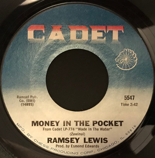 Ramsey Lewis : Up Tight / Money In The Pocket (7", Single, Mono, Mon)