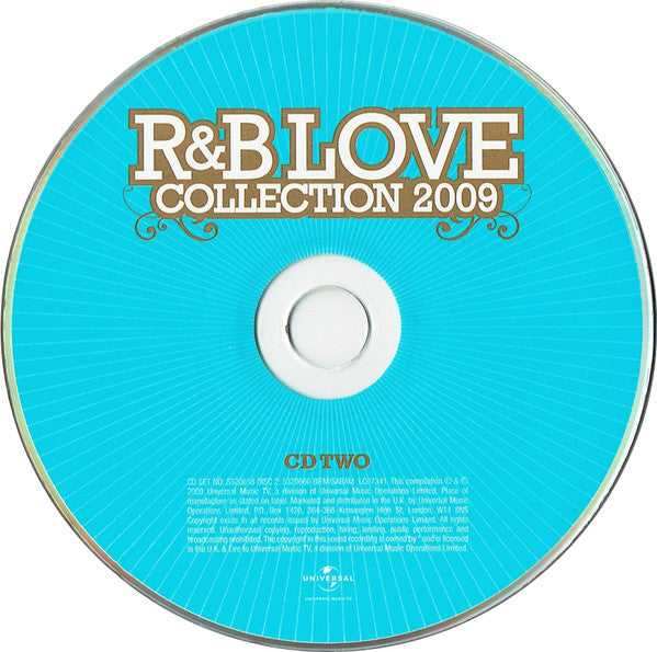 Various : R&B Love Collection 2009 (2xCD, Comp)