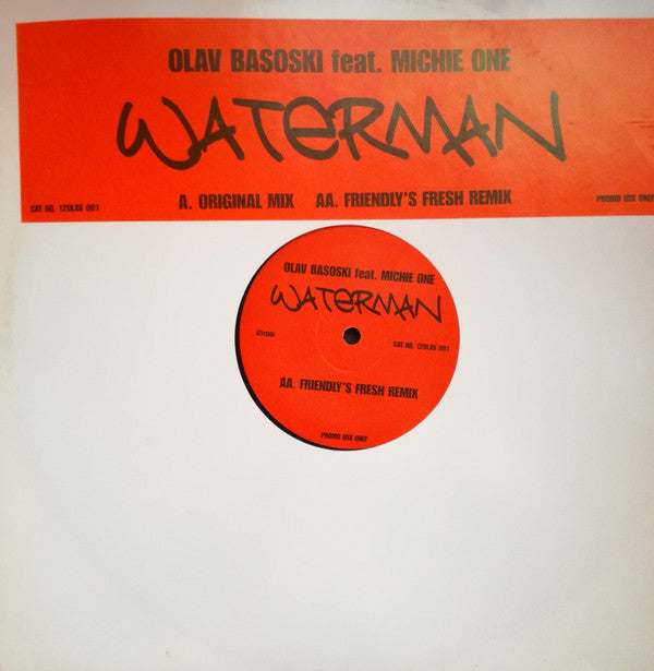 Olav Basoski Featuring Michie One : Waterman (12", Promo)