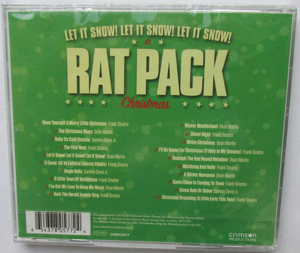 The Rat Pack : Let It Snow, Let It Snow, Let It Snow- A Rat Pack Christmas  (CD, Comp)
