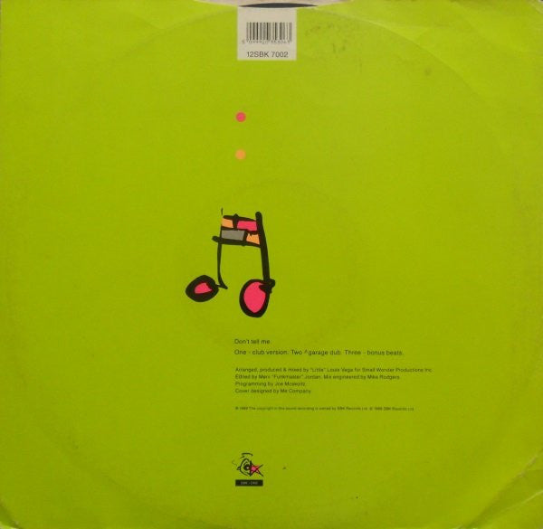 Freestyle Orchestra : Don't Tell Me (12")