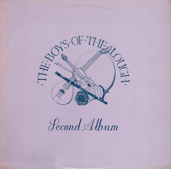 The Boys Of The Lough : Second Album (LP, Album, Red)