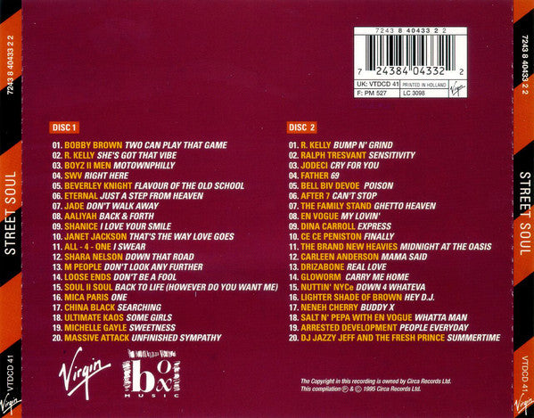 Various : Street Soul (2xCD, Comp)