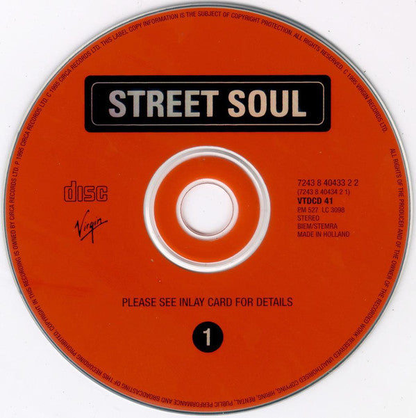Various : Street Soul (2xCD, Comp)