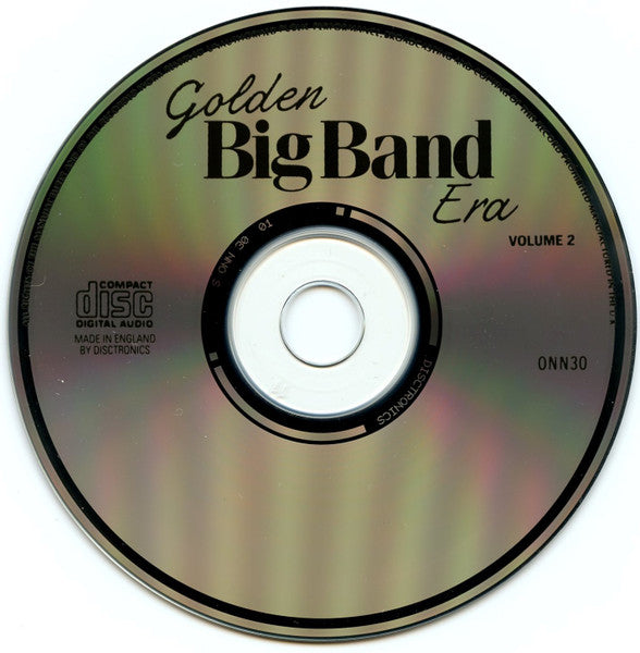 Various : Golden Big Band Era "Volume 2" (CD, Comp, Mono, RM)