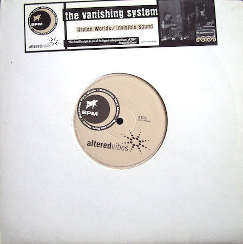 The Vanishing System : Krylon Worlds (10")
