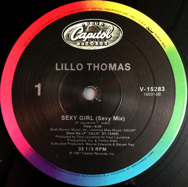 Lillo Thomas : Sexy Girl (12")