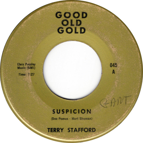 Terry Stafford / Dobie Gray : Suspicion / The "In" Crowd (7")