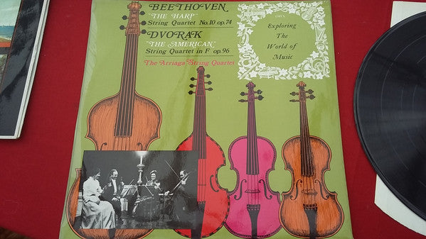 Ludwig van Beethoven, Antonín Dvořák, Arriaga String Quartett : Exp 30 - Beethoven / Dvorak - String Quartets Arriaga String Quartet (LP, Mono)