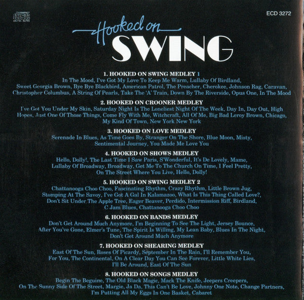 The Kings Of Swing Orchestra : Hooked On Swing (CD, Album, RE)
