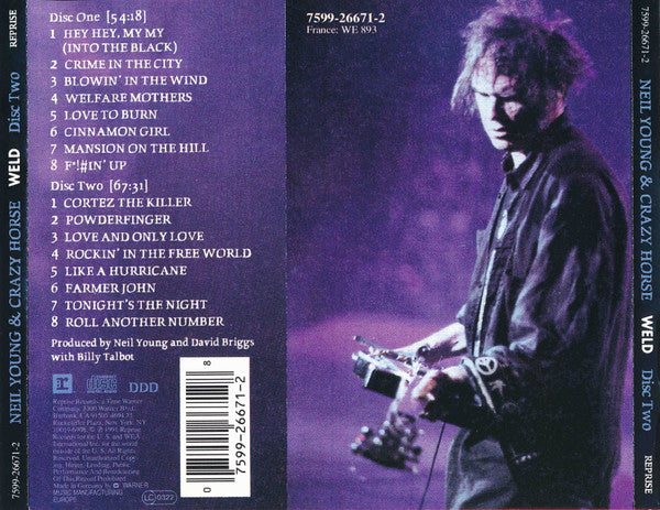 Neil Young & Crazy Horse : Weld (2xCD, Album)