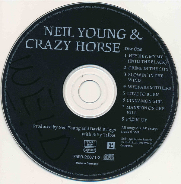 Neil Young & Crazy Horse : Weld (2xCD, Album)