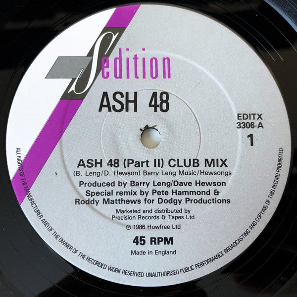 Ash 48 : Ash 48 Part Two (12", Single)