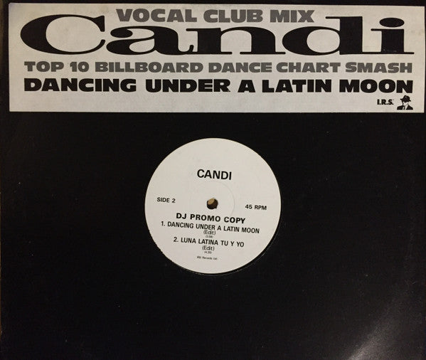 Candi : Dancing Under A Latin Moon (12", Promo)